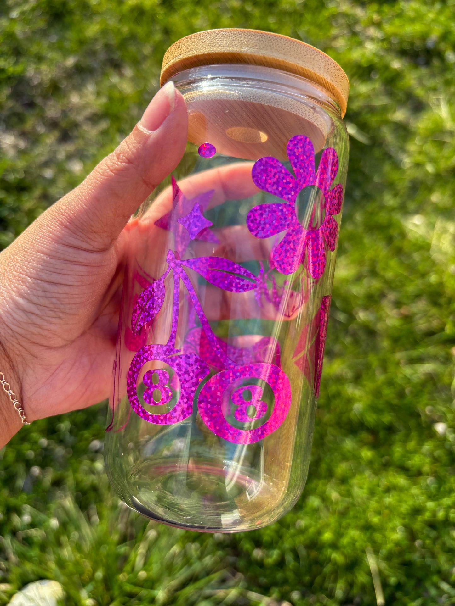 Y2K Glass 16oz Tumbler