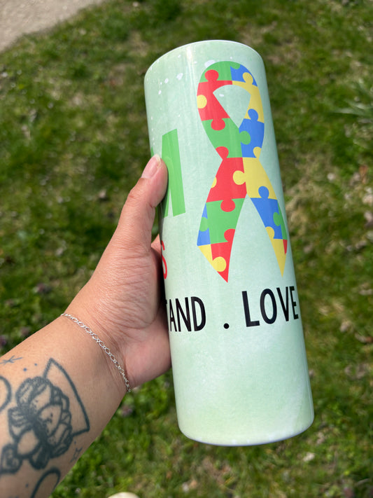 Autism Awareness Tumbler
