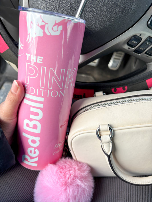 Red Bull Pink Edition Tumbler