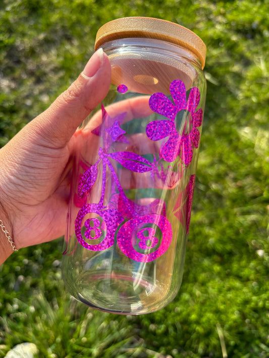 Y2K Glass 16oz Tumbler